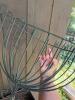 Wrought Iron Garden Wall Planters With Scroll Detail - 3