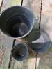 Black Tinware Kitchen Accessories and Decorative Tray - 2