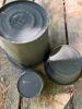 Black Tinware Kitchen Accessories and Decorative Tray - 3