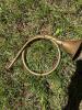 Brass Hunting Horn with Patina Finish - 2
