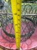 Willow Ball Sphere on Antique Wirework Basket - 7