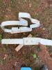 Two Large Outdoor Metal Rabbit Silhouette Yard Sculpture - 3
