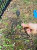 Wrought Iron Garden Finial Cage - 2