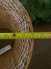 Woven Rattan Table Lamp with Tapered Basket-Style Shade - 3