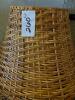 Woven Rattan Table Lamp with Tapered Basket-Style Shade - 7