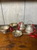 Lot of Silverplated Miniature Ornaments
