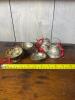 Lot of Silverplated Miniature Ornaments - 5