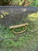 Metal Mesh Fireplace Screen with Brass Handle - 2