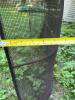 Metal Mesh Fireplace Screen with Brass Handle - 7