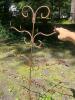 Metal Scrollwork Display Stand with Curved Hooks