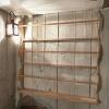 Wooden Three-Tier Wall Display Shelf