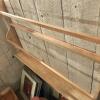 Wooden Three-Tier Wall Display Shelf - 3