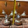 Pair of Ceramic Figurine Table Lamps - 7