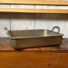 Large Commercial Aluminum Roasting Pan with Handles