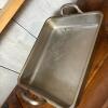Large Commercial Aluminum Roasting Pan with Handles - 2