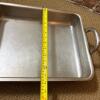 Large Commercial Aluminum Roasting Pan with Handles - 6