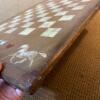 Wood Folk Art Checkerboard Game Board - Farm Animal Motif - 5