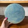 Round Blue Shaker-Style Wooden Pantry Box - 5