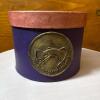 Two Half-Round Hat Boxes and Two Decorative Round Storage Boxes - 2