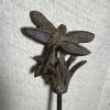 Cast Iron Dragonfly Garden Stake - 3