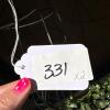 Pair of Wire Frame Metal Garden Stake Figures - 8