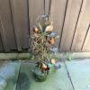 Decorative Faux Tree Tealight Candle Holder with Bird - 5
