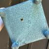 Four Square Metal Planters with Patina Finish - 4