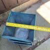 Four Square Metal Planters with Patina Finish - 5