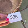 Large Wooden Farm Basket with Leather Handles - 7