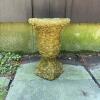 Decorative Faux Moss Plant Pedestal