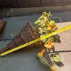 Three Wicker Wall Baskets With Faux Gourd and Leaf Arrangements - 8