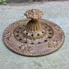Hen-Feathers Cast Iron Decorative Vent Cover