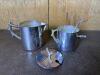 Michael Aram Creamer and Sugar Set with Hammered Finish