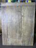 Folk Art Painted Wood Panel With Man on Bicycle - 3