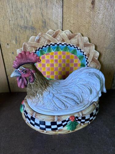 House of Hatten Rooster Tureen and Serving Platter Set