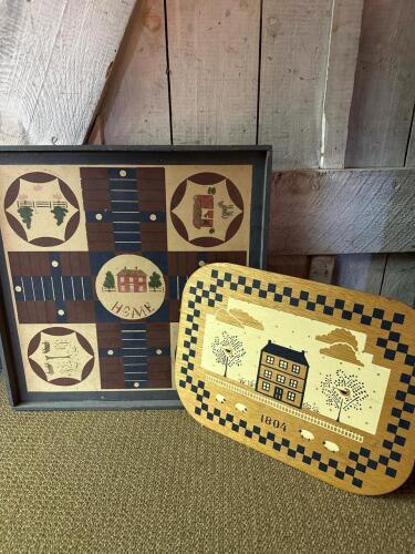 Folk Art-Style Wooden Art