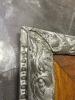 Ornate Victorian-Style Wood and Pressed Metal Framed Mirror - 6