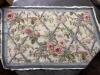 Floral Needlepoint Tapestry Panel in the Manner of Aubusson