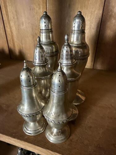 Sterling Silver Salt and Pepper Shakers