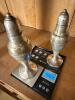 Sterling Silver Salt and Pepper Shakers - 5