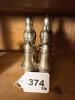 Sterling Silver Salt and Pepper Shakers - 9