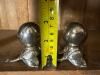 Pair of W.B. Mfg. Co. Silverplate Leaf-Form Salt and Pepper Shakers - 3