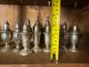 Sterling Silver Weighted Salt and Pepper Shakers - 2