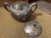 Meriden B Company Quadruple Plate Sugar Bowl