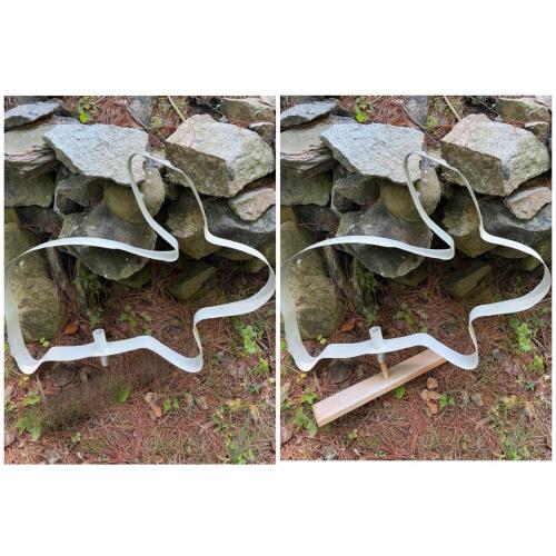 Set of Metal Rabbit Garden Art Sculpture