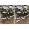 Set of Metal Rabbit Garden Art Sculpture