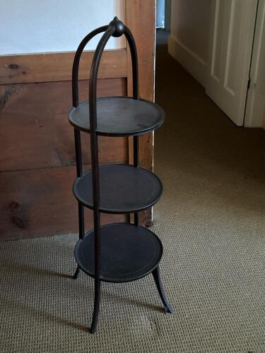 Victorian Style Three-Tier Wood Stand