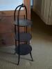 Victorian Style Three-Tier Wood Stand