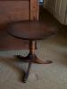 Tripod Pedestal Table With Paw Feet