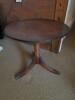 Tripod Pedestal Table With Paw Feet - 2